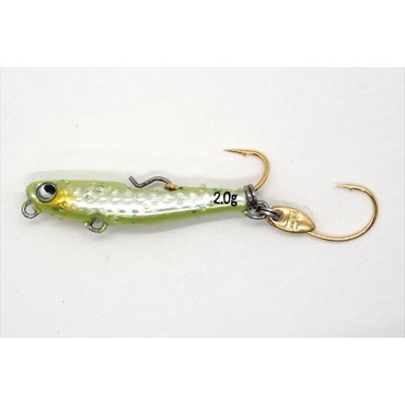 ルーディーズ メタルジグ 魚子メタル貫き 2.0g アピールチャート