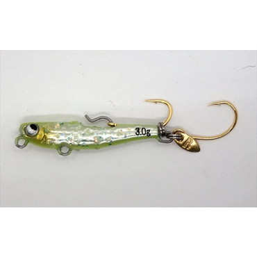 ルーディーズ メタルジグ 魚子メタル貫き 3.0g アピールチャート