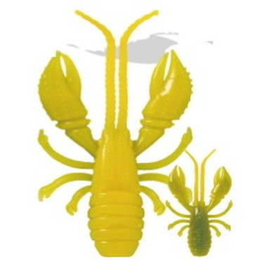 ルーディーズ ワーム 根魚&チヌ喰い．蝦　１．６インチ　コーン