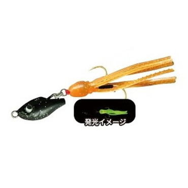 ルーディーズ メタルジグ 魚子チク 7.0g ナイトオレンジグロー