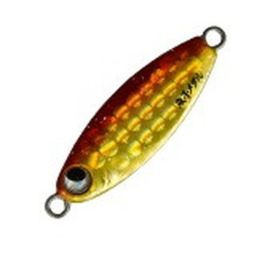 ルーディーズ メタルジグ 魚子メタル 10g アカキンラメ