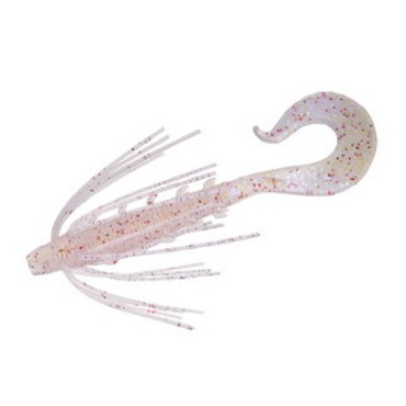 ルーディーズ ワーム ハタ喰い・鵺 4.2インチ クリアアカホロ