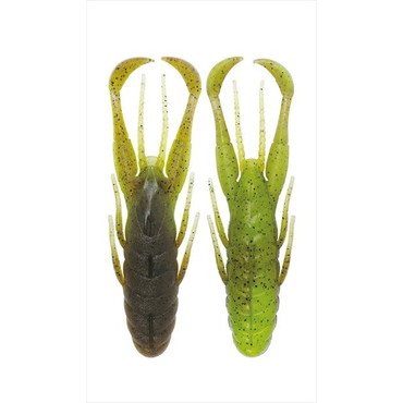 ボトムアップ ワーム ハリースライド(Hurry Slide) 3.3インチ グリパンチャート