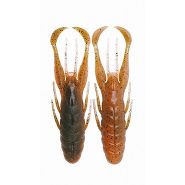 ボトムアップ ワーム ハリースライド 3.3インチ MAGMA