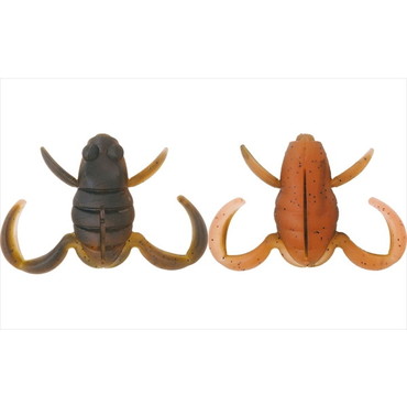 ボトムアップ ワーム スクーパーフロッグダディ MAGMA