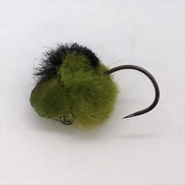 ロブルアー トラウトルアー ミニベスク 0.6g #7 黒わさび