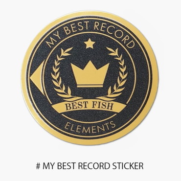 エレメンツ RANKER SCALE用 マイレコードステッカー