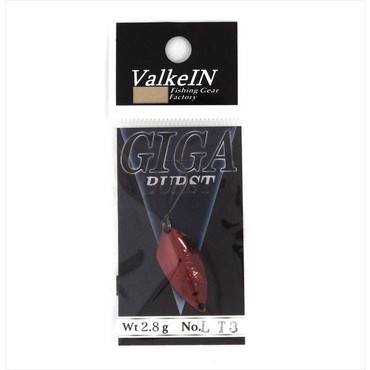 ヴァルケイン スプーン ギガバースト 2.8g LT3 レッドフィニッシュ