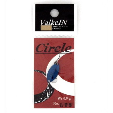 【特価】ヴァルケイン スプーン サークル 0.9g LT5 ブルーフィニッシュ