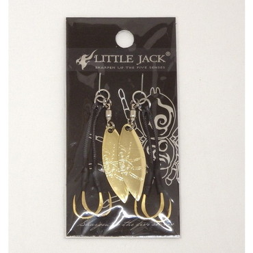 リトルジャック　フラッターアシスト　２ＰＣＳ　Ｍ　＃０１ゴールド