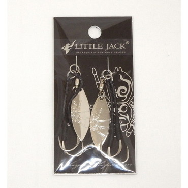 リトルジャック　フラッターアシスト　２ＰＣＳ　Ｍ　＃０２シルバー