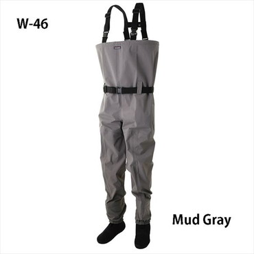 リトルプレゼンツ ウェーダー W-46 N3 チェストハイウエーダー マッドグレイ L