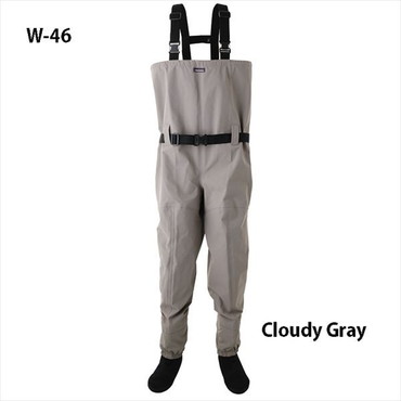 リトルプレゼンツ ウェーダー W-46 N3 チェストハイウエーダー クラウディグレイ XL