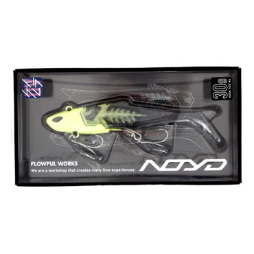 フローフルワークス ワーム ノイド 30g N008 イエローチャート