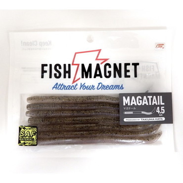 フィッシュマグネット ワーム マガテール4.5インチ #05 ワカサギシュリンプ