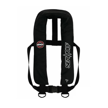 シーウルフ ライフジャケット SW-J-F03 肩掛けライフジャケット ブラック フリー ※交換用ボンベキット別売