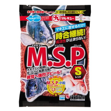 マルキュー エサ M.S.P(S)レッド