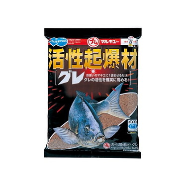 マルキュー エサ 活性起爆材・グレ