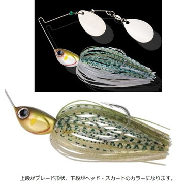 ノリーズ スピナーベイト ノリーズ ウインドレンジ 5/8oz 748 ライブゴールドアユ(G/G)