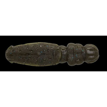 ノリーズ ワーム フリップドム 3インチ 317 ライトグリーンパンプキン ブルーFlk.