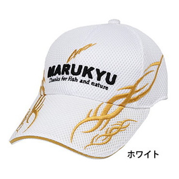 マルキュー　トライバルメッシュキャップ０１　Ｌ　ホワイト