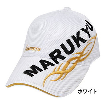マルキュー　トライバルメッシュキャップ０２　Ｍ　ホワイト