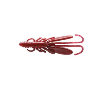 エコギア ワーム バグアンツ 4インチ 077 三陸リアスレッド