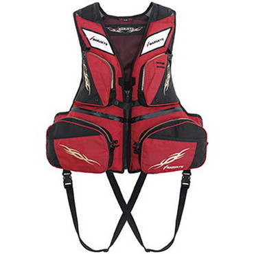 マルキュー ライフジャケット マルキューPFD03 L2 レッド/L-LL