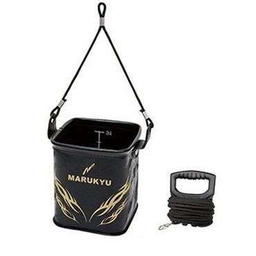 マルキュー バケツ パワー水クミバケツ15TR V ブラック