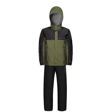マルキュー レインウェア スタンダードレインスーツ PA-01 オリーブ M