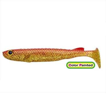 エコギア ワーム ケルト 4インチ 484 CPレッドゴールド