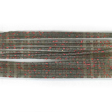 ティムコ PDLシリコンスカートレギュラー/デコボコ RD-117グリパンウォータメロンレッドFL