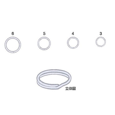 エヌティスイベル TMハイパーリングGT(ステンレス) Dー25 6