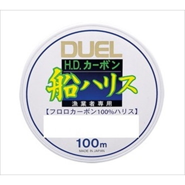 デュエル HDカーボン船ハリス 100m 1.7号