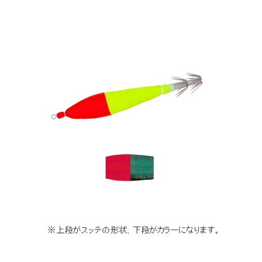 デュエル スッテ 浮スッテカン付布巻 TY2 5本入 4.0 L6