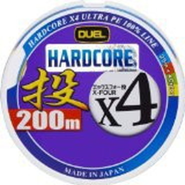 デュエル　ハードコア　　Ｘ４　投げ　２００ｍ　２．０号