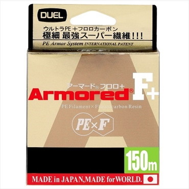 デュエル ARMORED F+ 150M 0.6号 GY