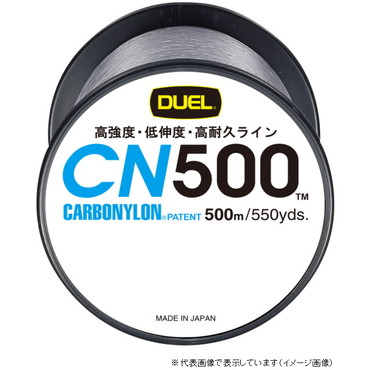 デュエル　ＣＮ５００　カーボンナイロン　５００ｍ　３号　ＣＬクリアー