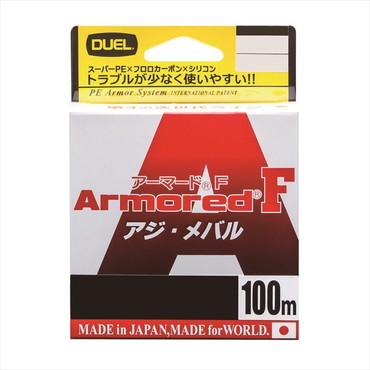 デュエル ARMORED F アジ メバル 100M0.3号 MP