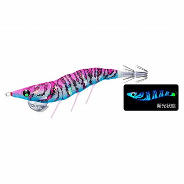 デュエル(DUEL) EZ-Q ダートマスター ラトル 3.5号 ブルー夜光マーブルピンク