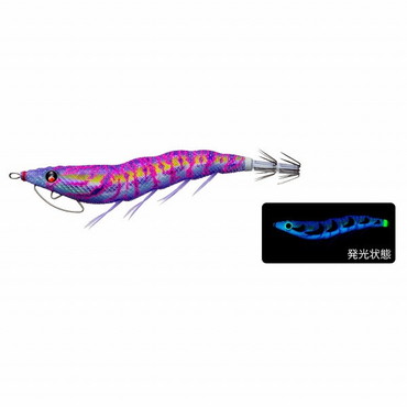 デュエル(DUEL) EZ-Q キャスト 喰ワセ 3.5号 ブルー夜光パープルパープル