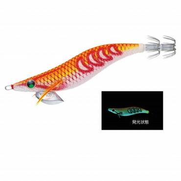 デュエル(DUEL) アオリーQ サーチダブルグロー 3.5号 DLOG オレンジ