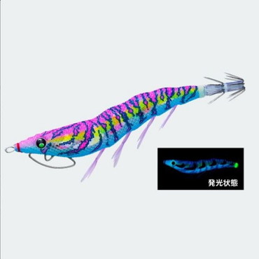 デュエル ＤＵＥＬ　イージーQキャスト 喰わせラトル 3.5号 BLMP ブルー夜光マーブルピンク