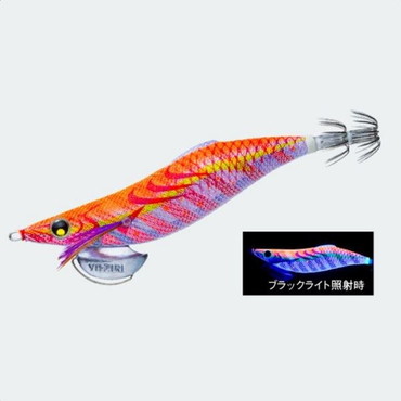 デュエル ＤＵＥＬ　アオリーQ ロングキャスト(LC) スロー 3.5号 KVRO ケイムラレッドオレンジ