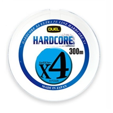 ＤＵＥＬ デュエル PEライン ハードコアX4 300m 4.0号
