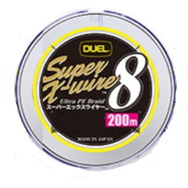ＤＵＥＬ デュエル PEライン スーパーエックスワイヤー8 200m 1.2号
