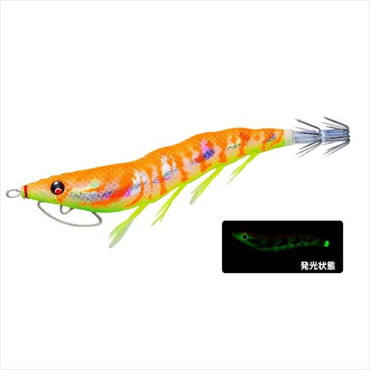 デュエル ヨーズリ エギ イージーQ キャスト 喰ワセ 3.5号 21 LMOG 夜光マーブルオレンジ(濁リ潮マスター)