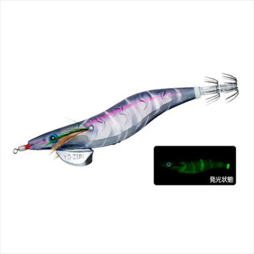 デュエル ヨーズリ エギ アオリーQ 3D 4.0号 02 LBL 夜光ブラック(ナイトマスター)