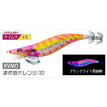 デュエル エギ アオリーQ  3.5号 KVMO　まずめオレンジ３２