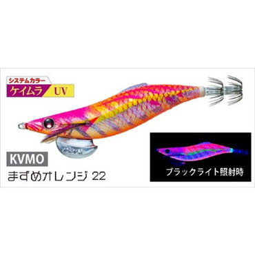 デュエル エギ アオリーQ LC 3.5号 KVMO　まずめオレンジ２２